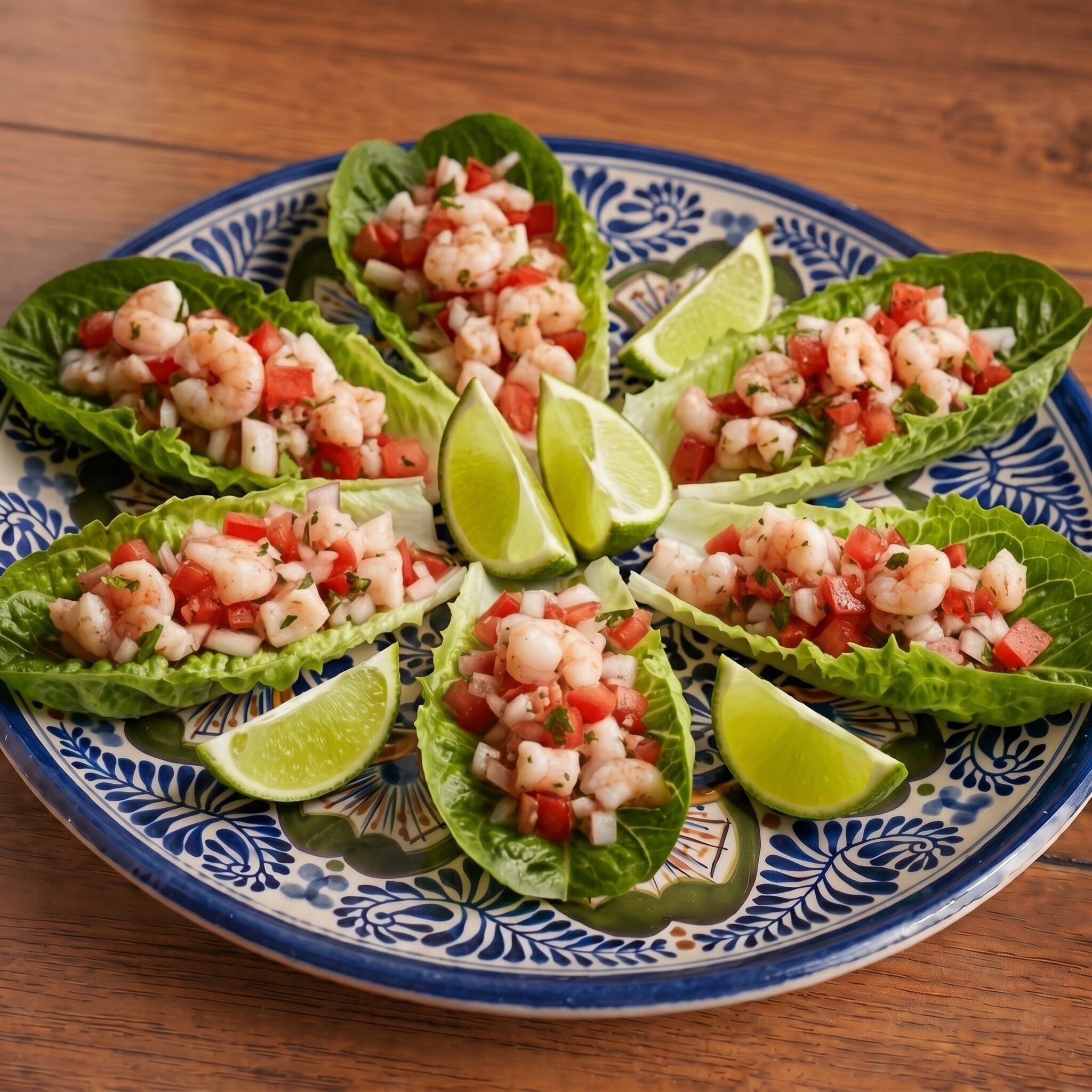 Ensalada Don Chente con Camaron.