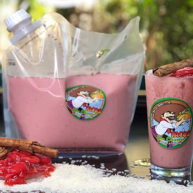 Agua de Fresca.